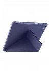 Mey İthalat®  iPad Air 13 (2024) Kılıf Kalemlikli Mars Tablet Kılıfı - Siyah