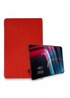 Mey İthalat®  iPad Air 5 (2022) Kılıf Tablet Smart Kılıf - Kırmızı