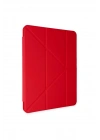 Mey İthalat®  iPad Pro 11 (2018) Kılıf Kalemlikli Mars Tablet Kılıfı - Kırmızı