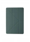Mey İthalat®  iPad Pro 11 (2018) Kılıf Kalemlikli Mars Tablet Kılıfı - Koyu Yeşil