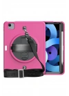 Mey İthalat®  iPad Pro 11 (2020) Kılıf Strap-C Otterbox Tablet Kapak - Pembe