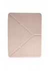 Mey İthalat®  iPad Pro 11 (2024) Kılıf Kalemlikli Mars Tablet Kılıfı - Rose Gold