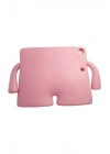 Mey İthalat®   iPad Pro 13 (2024) Karakter Tablet Silikon - Açık Pembe