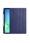 Mey İthalat®  iPad Pro 13 (2024) Kılıf Kalemlikli Hugo Tablet Kılıfı - Lacivert