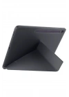 Mey İthalat®  iPad Pro 13 (2024) Kılıf Kalemlikli Hugo Tablet Kılıfı - Siyah