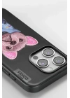 Mey İthalat®  iPhone 11 Cute Desenli Kapak - Siyah