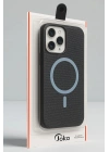 Mey İthalat®   iPhone 11 Helen Magsafe Kapak - Derin Mor