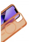 Mey İthalat®   iPhone 11 Jota Magsafe Kapak - Turuncu