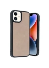 Mey İthalat®  iPhone 11 Kılıf Aras Deri Kapak - Pudra