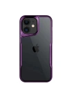 Mey İthalat®  iPhone 11 Kılıf Boyi Silikon Kapak - Derin Mor