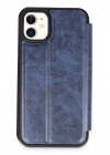 Mey İthalat®  iPhone 11 Kılıf Flip Cover - Lacivert