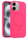 Mey İthalat®   iPhone 11 Kılıf Jully Magsafe Kapak - Pembe