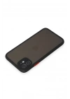 Mey İthalat®  iPhone 11 Kılıf Montreal Silikon Kapak - Siyah