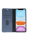 Mey İthalat®   iPhone 11 Kılıf Trend S Plus Kapaklı Kılıf - Siyah