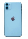 Mey İthalat®  iPhone 11 Neon Fosforlu Kamera Lens - Mavi