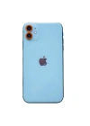 Mey İthalat®  iPhone 11 Neon Fosforlu Kamera Lens - Turuncu