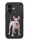 Mey İthalat®  iPhone 11 Perma Desenli Kapak - Siyah
