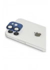 Mey İthalat®  iPhone 11 Pers Alüminyum Kamera Lens - Lacivert
