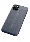 Mey İthalat®  iPhone 11 Pro Kılıf Auto Focus Kapak - Lacivert
