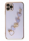 Mey İthalat®  iPhone 11 Pro Kılıf Esila Silikon - Lila