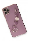 Mey İthalat®  iPhone 11 Pro Kılıf Esila Silikon - Mor
