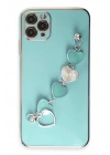 Mey İthalat®  iPhone 11 Pro Kılıf Esila Silikon - Su Yeşili