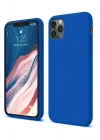 Mey İthalat®  iPhone 11 Pro Kılıf First Silikon - Mavi
