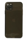 Mey İthalat®  iPhone 11 Pro Kılıf Fly Lens Silikon - Siyah