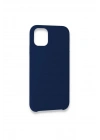 Mey İthalat®  iPhone 11 Pro Kılıf Lansman Legant Silikon - Lacivert