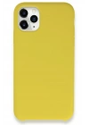 Mey İthalat®  iPhone 11 Pro Kılıf Lansman Legant Silikon - Sarı