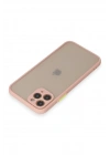 Mey İthalat®  iPhone 11 Pro Kılıf Montreal Silikon Kapak - Pembe