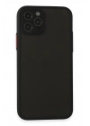 Mey İthalat®  iPhone 11 Pro Kılıf Montreal Silikon Kapak - Siyah