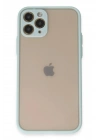 Mey İthalat®  iPhone 11 Pro Kılıf Montreal Silikon Kapak - Turkuaz