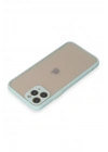 Mey İthalat®  iPhone 11 Pro Kılıf Montreal Silikon Kapak - Turkuaz