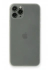 Mey İthalat®  iPhone 11 Pro Kılıf PP Ultra İnce Kapak - Beyaz