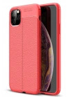 Mey İthalat®  iPhone 11 Pro Max Kılıf Auto Focus Kapak - Kırmızı