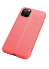 Mey İthalat®  iPhone 11 Pro Max Kılıf Auto Focus Kapak - Kırmızı