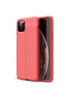 Mey İthalat®  iPhone 11 Pro Max Kılıf Auto Focus Kapak - Kırmızı