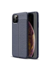 Mey İthalat®  iPhone 11 Pro Max Kılıf Auto Focus Kapak - Lacivert