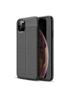 Mey İthalat®  iPhone 11 Pro Max Kılıf Auto Focus Kapak - Siyah