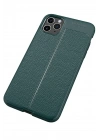 Mey İthalat®  iPhone 11 Pro Max Kılıf Auto Focus Kapak - Yeşil