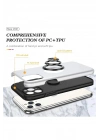 Mey İthalat®  iPhone 11 Pro Max Kılıf Elit Yüzüklü Kapak - Gümüş