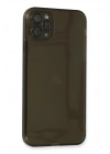 Mey İthalat®  iPhone 11 Pro Max Kılıf Fly Lens Silikon - Siyah