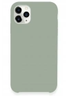 Mey İthalat®  iPhone 11 Pro Max Kılıf Lansman Legant Silikon - Açık Gri