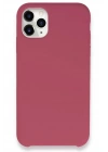 Mey İthalat®  iPhone 11 Pro Max Kılıf Lansman Legant Silikon - Fuşya