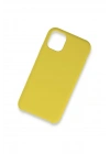 Mey İthalat®  iPhone 11 Pro Max Kılıf Lansman Legant Silikon - Sarı