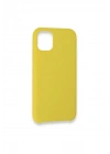 Mey İthalat®  iPhone 11 Pro Max Kılıf Lansman Legant Silikon - Sarı