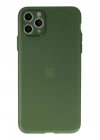 Mey İthalat®  iPhone 11 Pro Max Kılıf Puma Silikon - Yeşil
