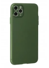 Mey İthalat®  iPhone 11 Pro Max Kılıf Puma Silikon - Yeşil