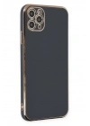 Mey İthalat®  iPhone 11 Pro Max Kılıf Volet Silikon - Siyah